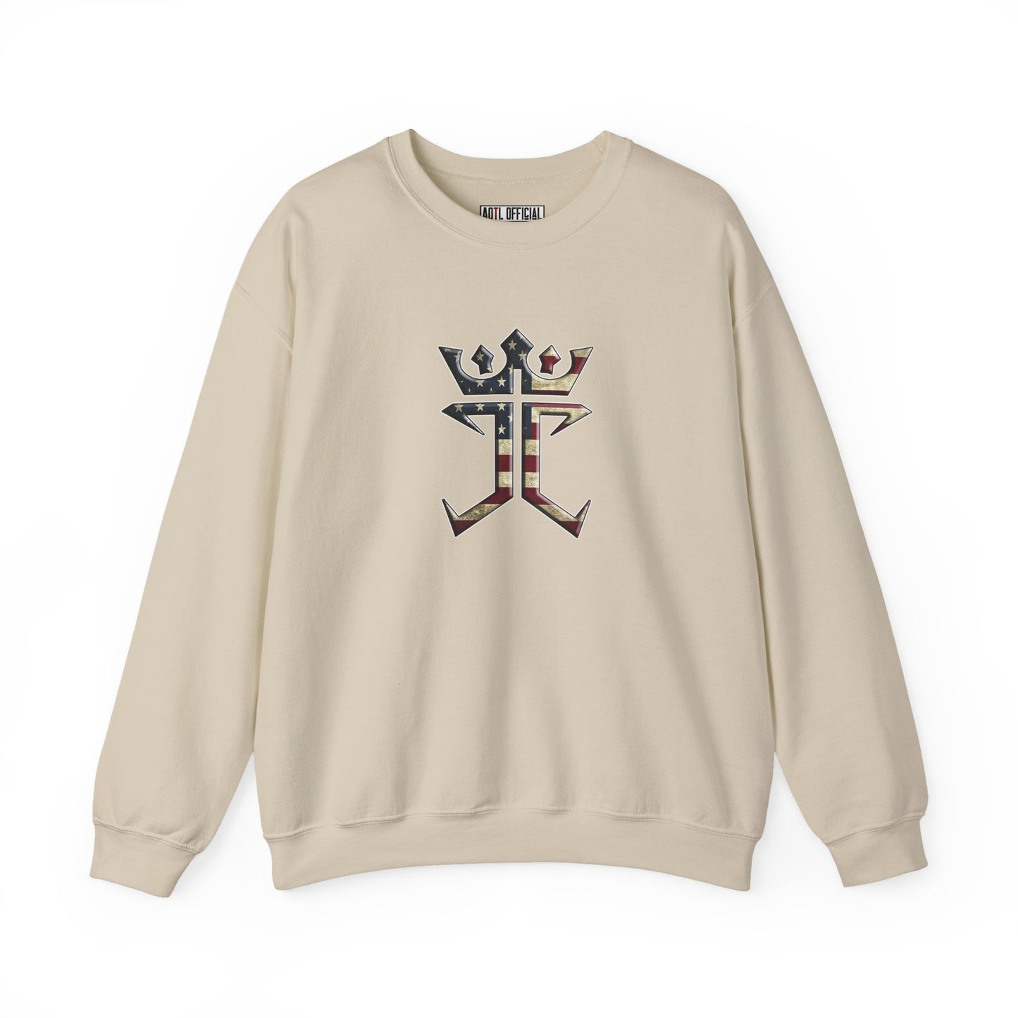 Jesus Christ is King of the USA Vintage Unisex Heavy Blend™ Crewneck Sweatshirt