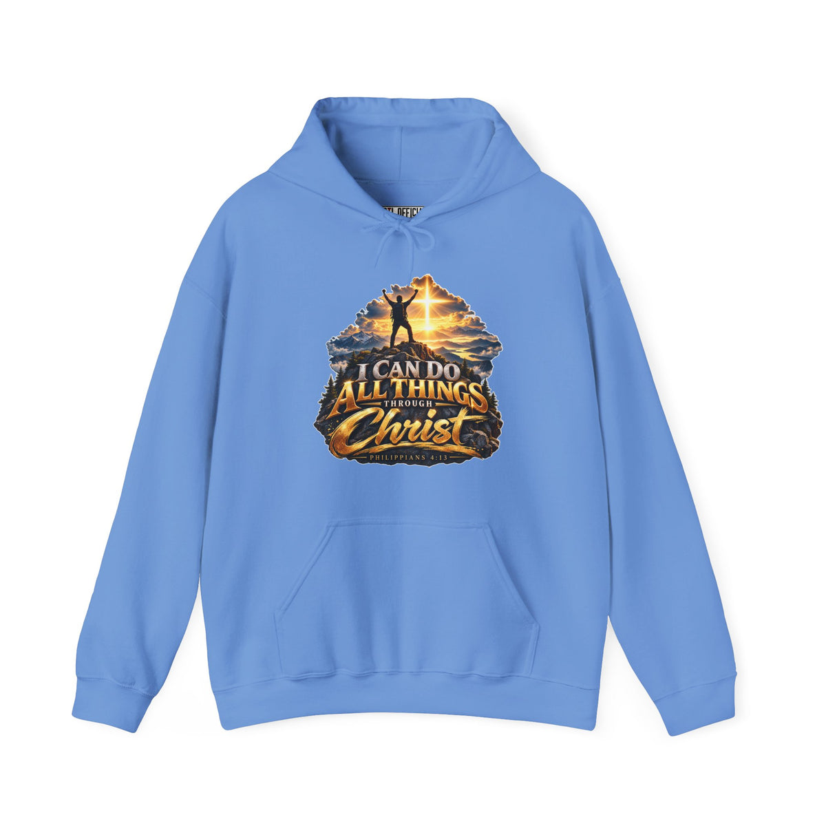 I Can Do All Things Through Christ – Philippians 4:13 Victory Design Christian Hoodie