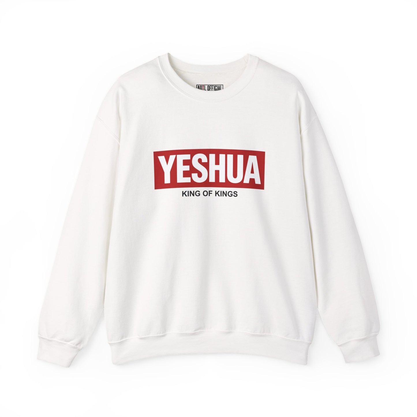 Yeshua Box Logo Classic Unisex Heavy Blend™ Crewneck Sweatshirt