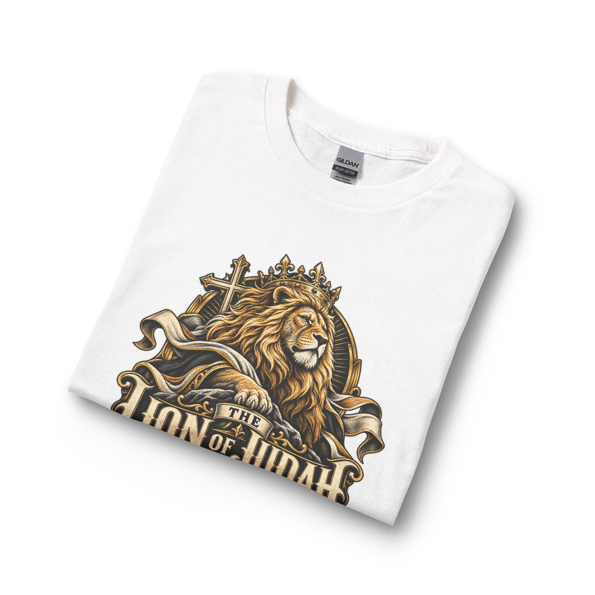 Lion of Judah —He Reigns Forever Christian Long Sleeve Shirt