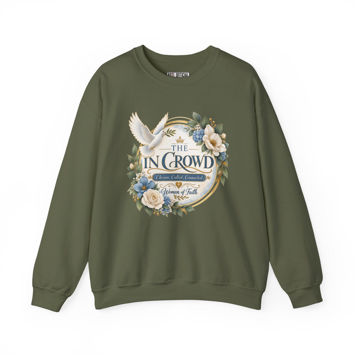 The In Crowd – Chosen. Called. Connected. Christian Sweatshirt