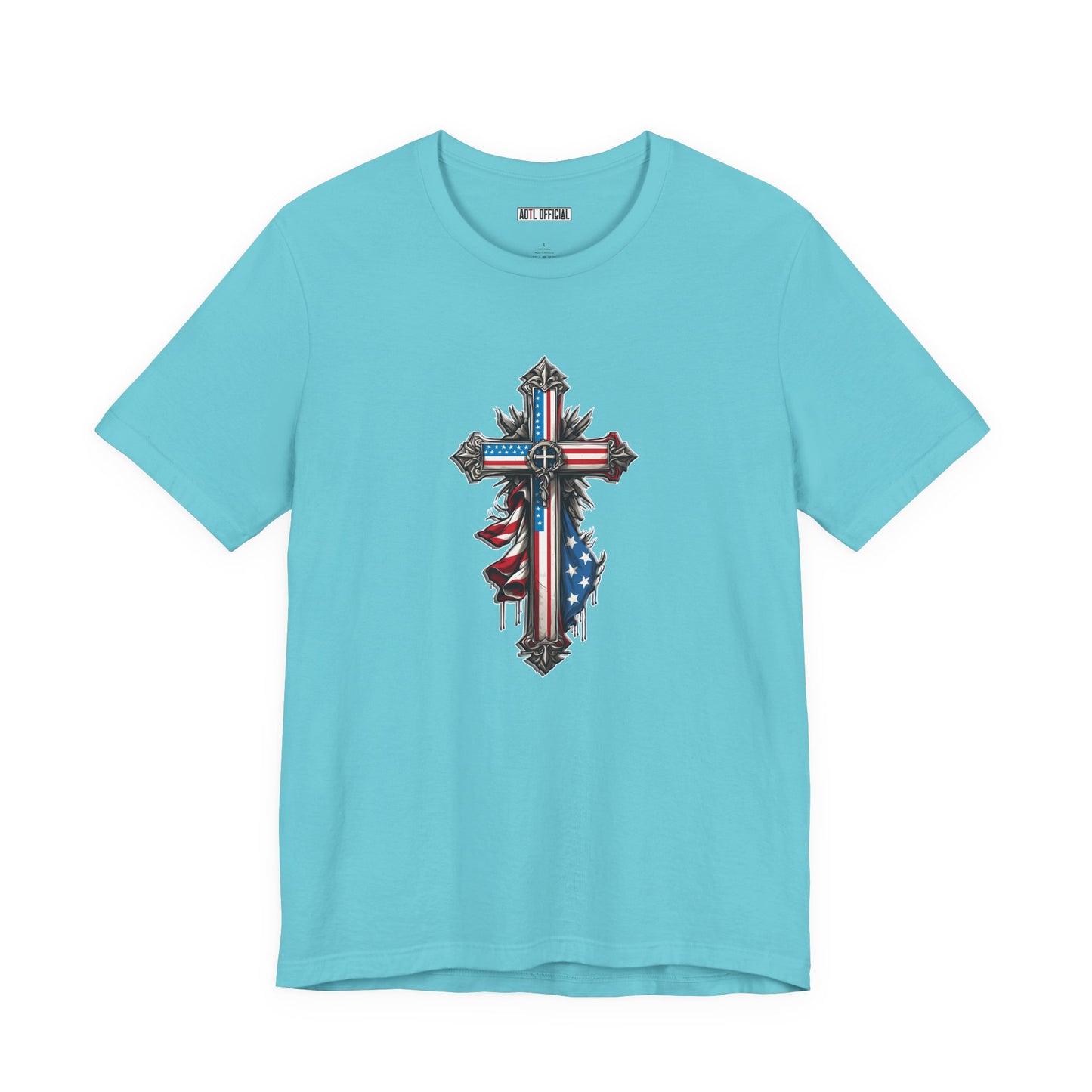 Faithful Patriotism Christian Unisex Short Sleeve Tee