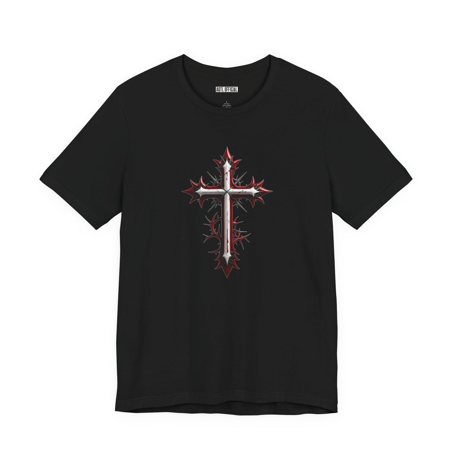 Sacrificial Redemption  Edgy Christian Unisex Short Sleeve Tee
