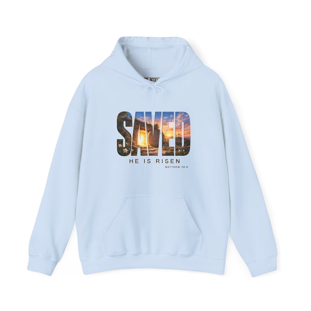 Saved-He Is Risen Christian Hoodie