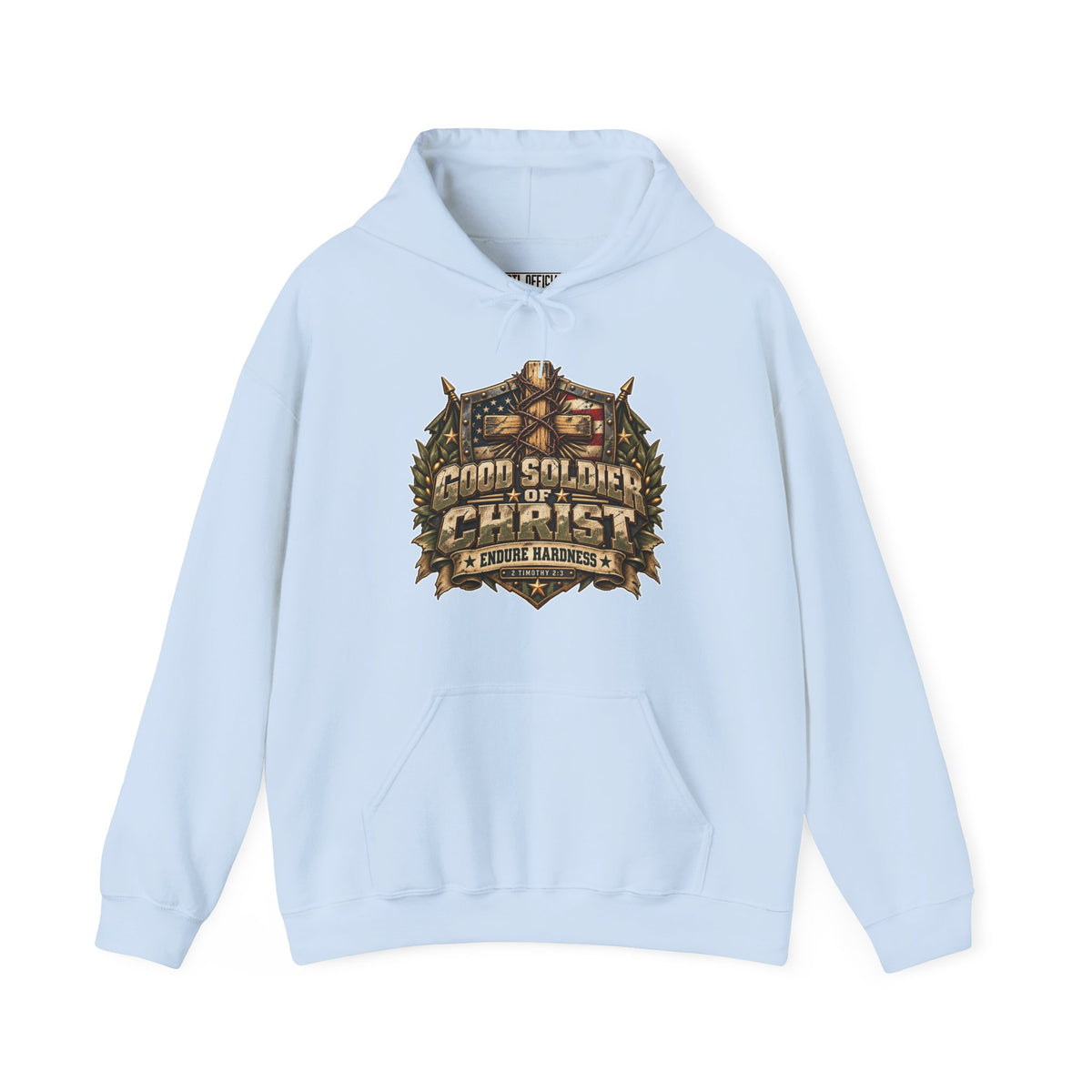 Good Soldier of Christ — Endure Hardness Christian Hoodie