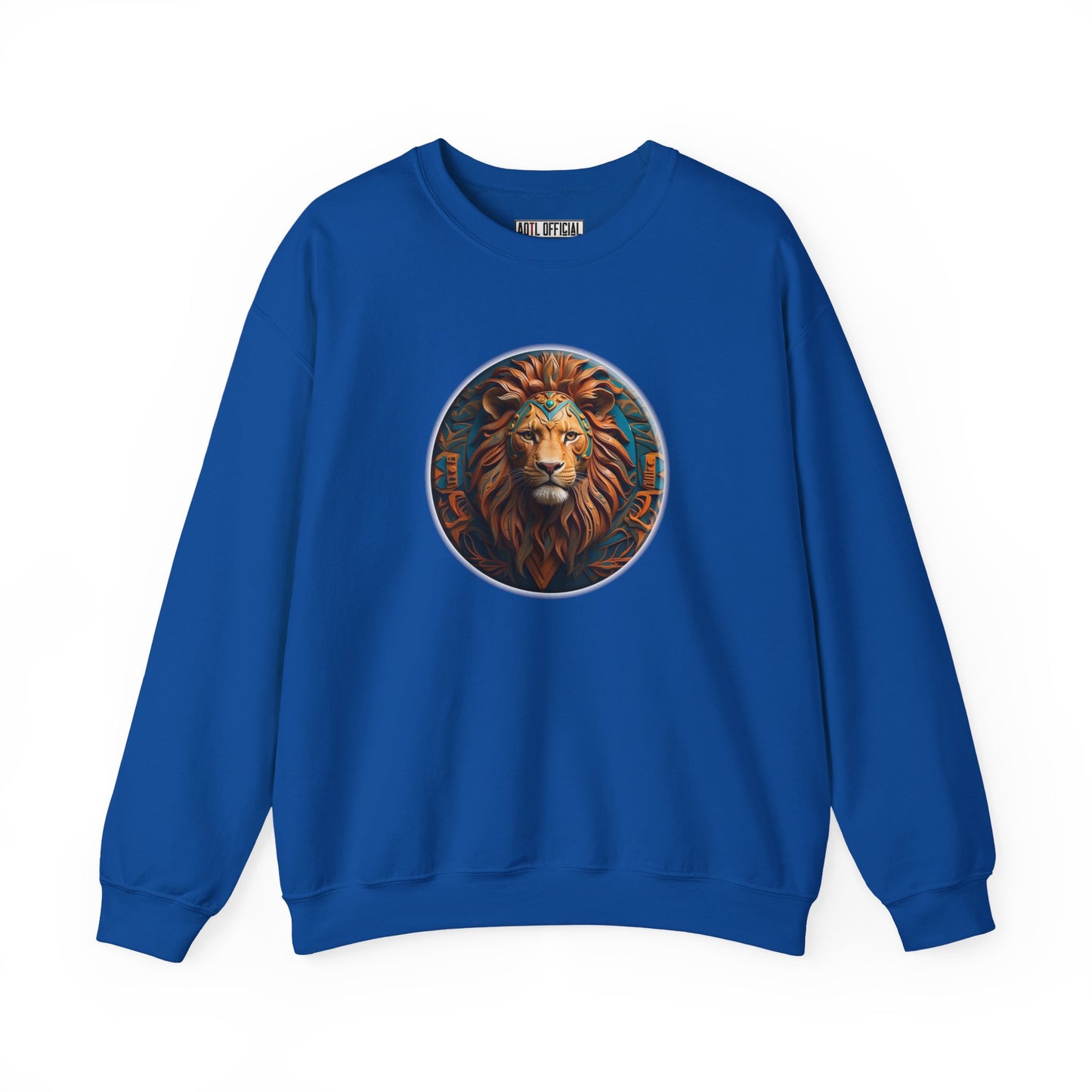 Lionhearted Savior Lion of Judah  Unisex Heavy Blend™ Crewneck Sweatshirt