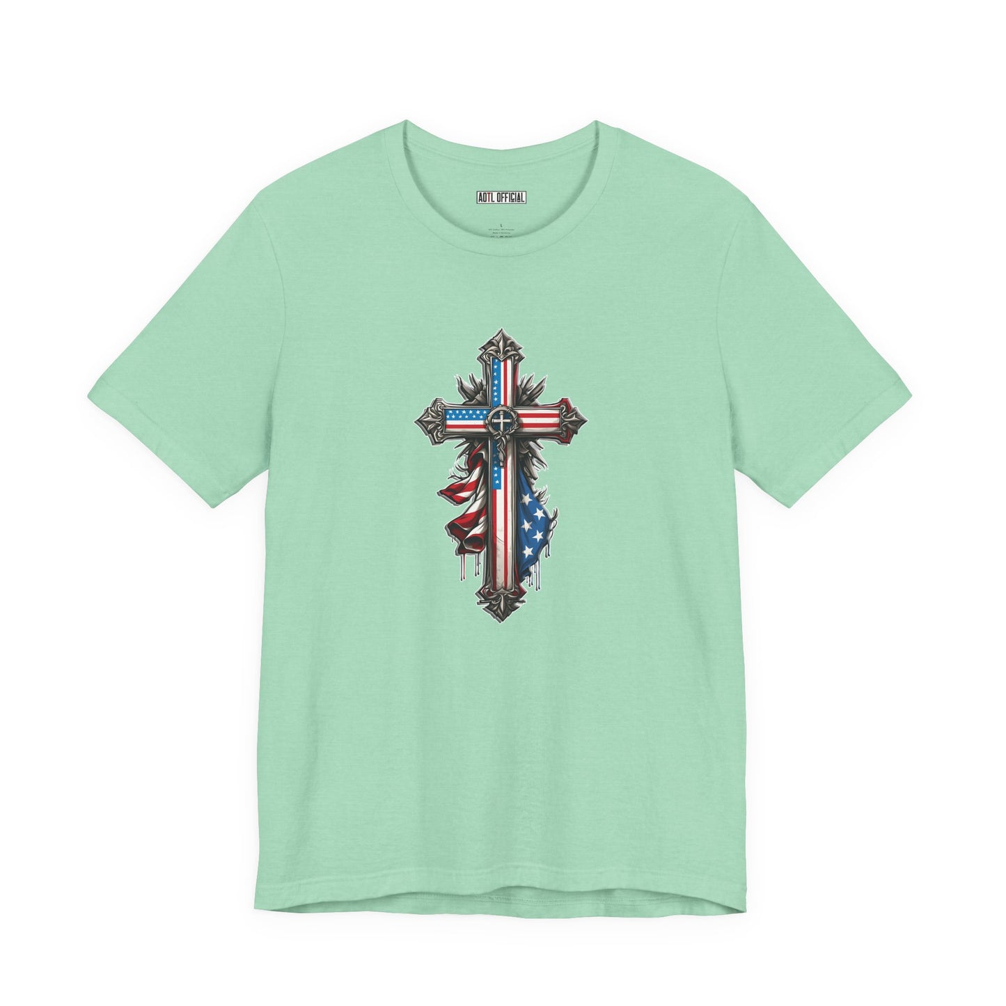 Faithful Patriotism Christian Unisex Short Sleeve Tee