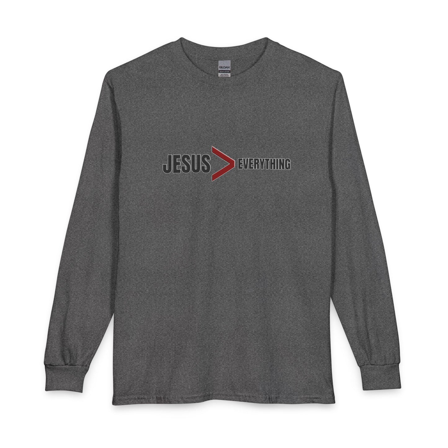 Jesus > Everything Christian Long Sleeve Shirt