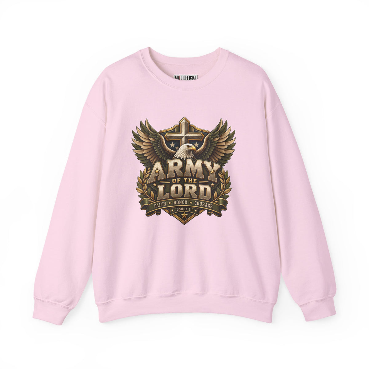 Army of the Lord — Faith, Honor & Courage Christian Sweatshirt