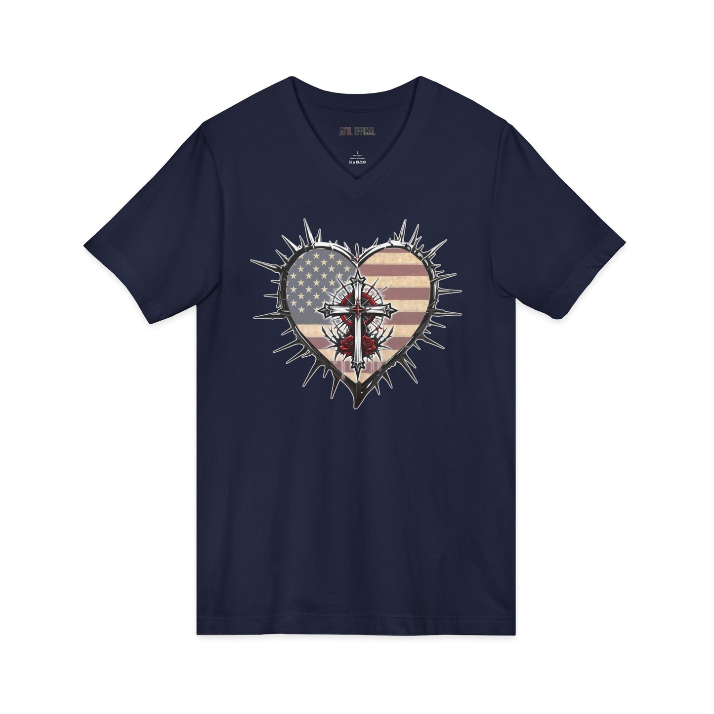 Sacrificial Freedom  V-Neck Tee