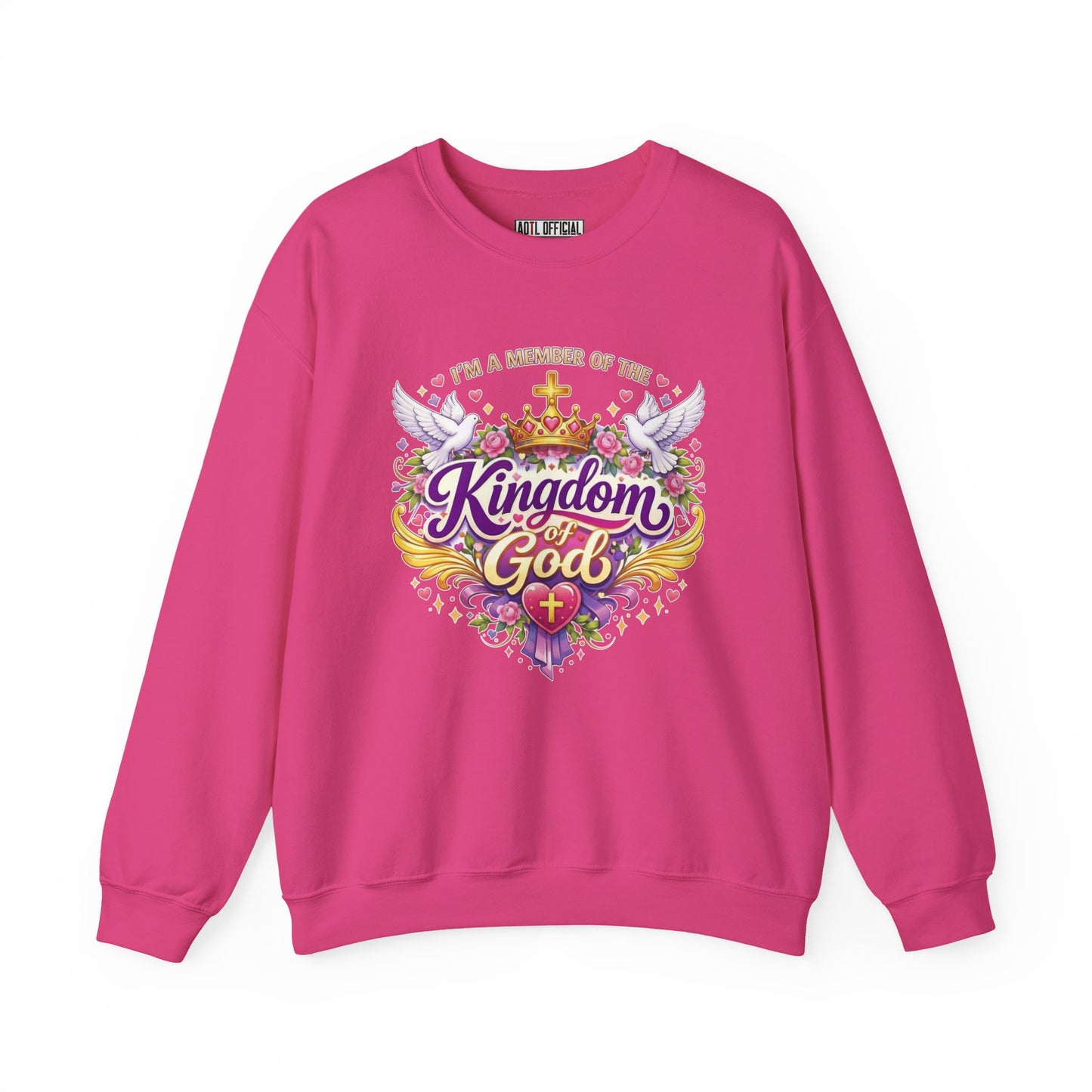 Member of the Kingdom of God Nature Edition Unisex Heavy Blend™ Crewneck Sweatshirt