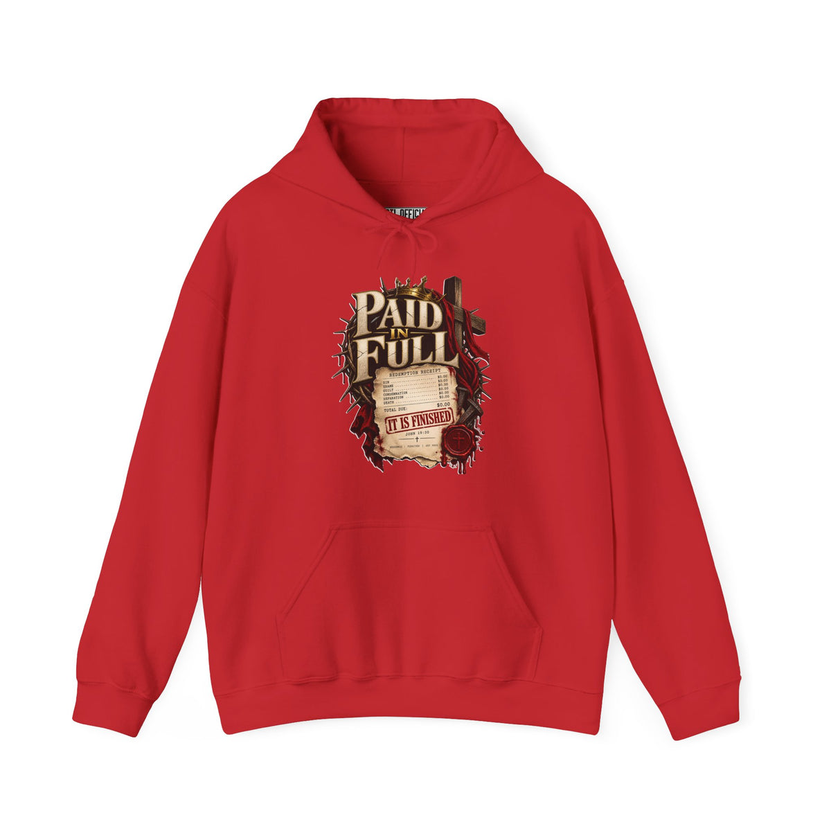 Paid in Full — John 19:30 Christian Hoodie