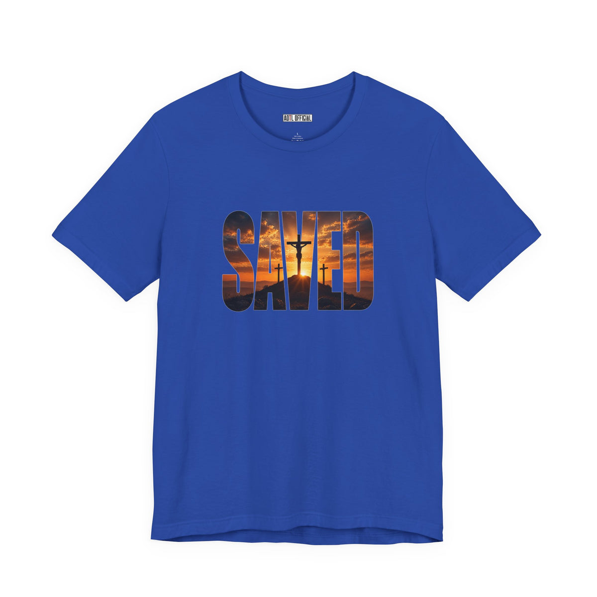 Saved — By the Cross Christian T-shirt