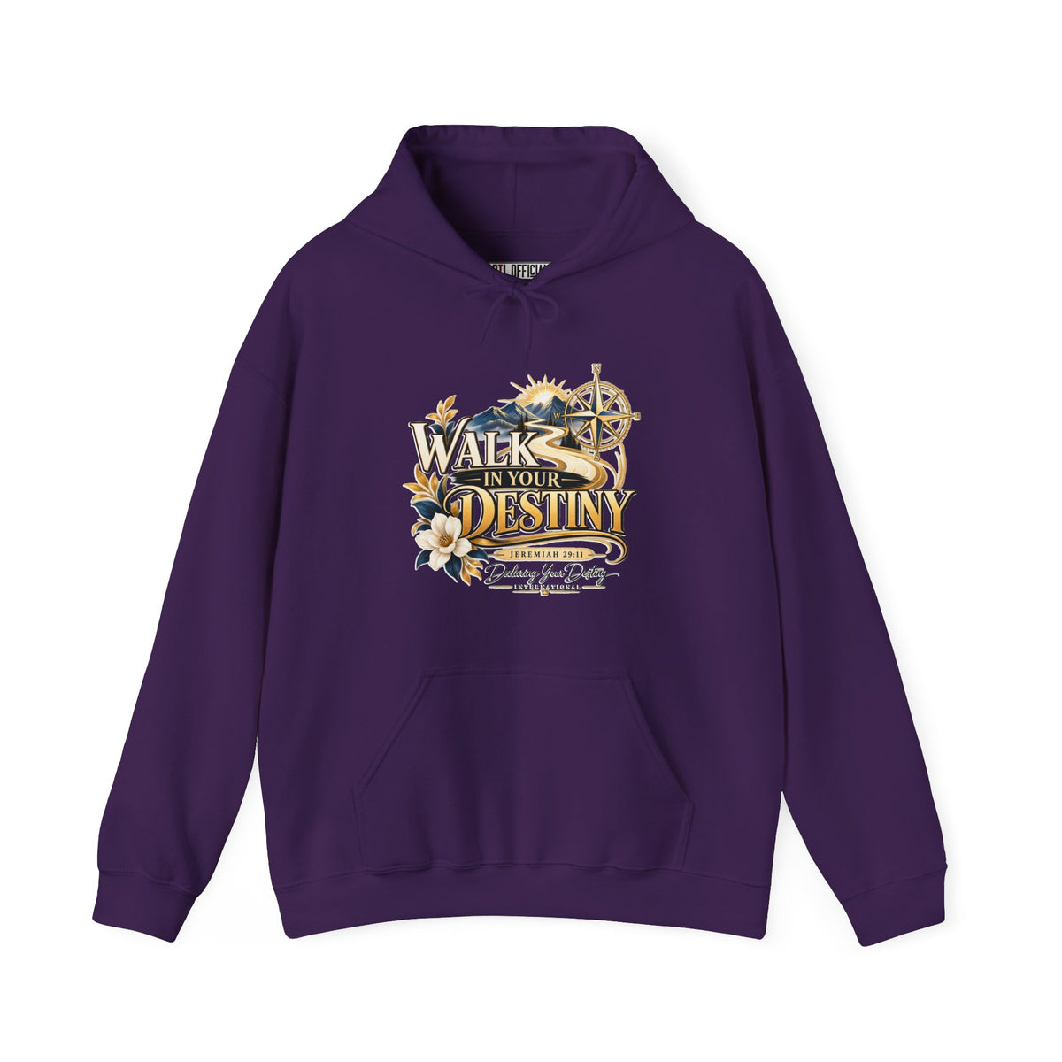 Walk in Your Destiny DYDI Christian Hoodie