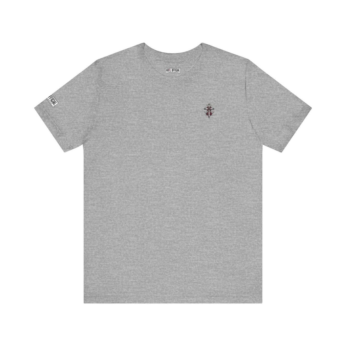 Thorned Redemption Micro Emblem Unisex Christian T-shirt