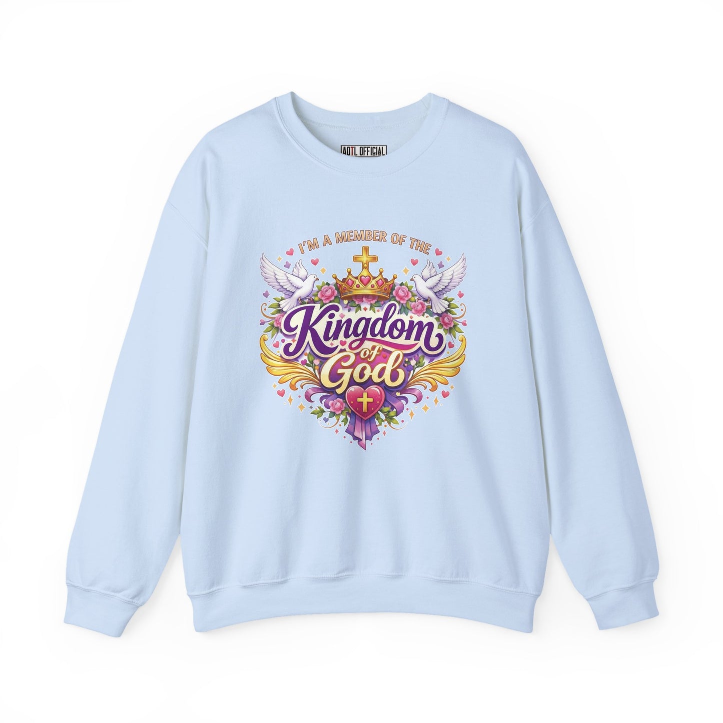 Member of the Kingdom of God Nature Edition Unisex Heavy Blend™ Crewneck Sweatshirt
