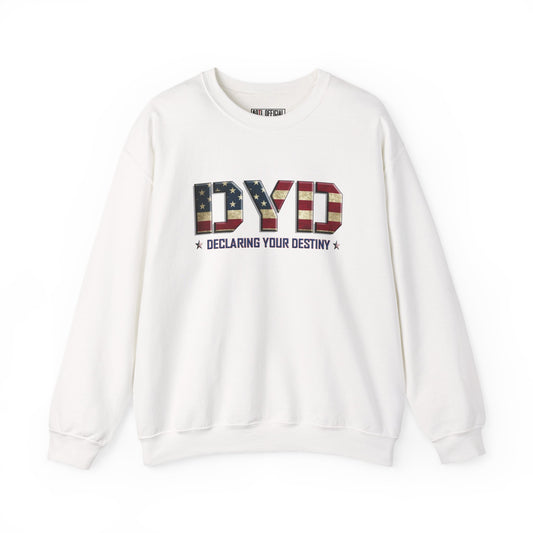 Declaring Your Destiny USA Logo Unisex Heavy Blend™ Crewneck Sweatshirt