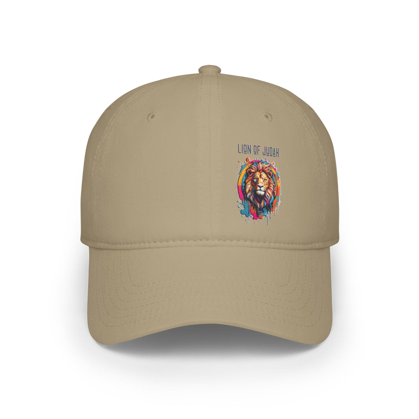 Graffiti Drip Lion Of Judah Christian Baseball Cap