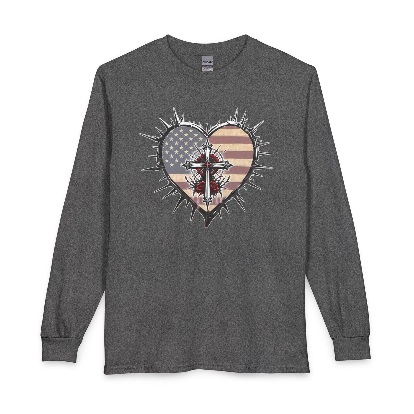 Sacrificial Freedom Christian Long Sleeve Shirt
