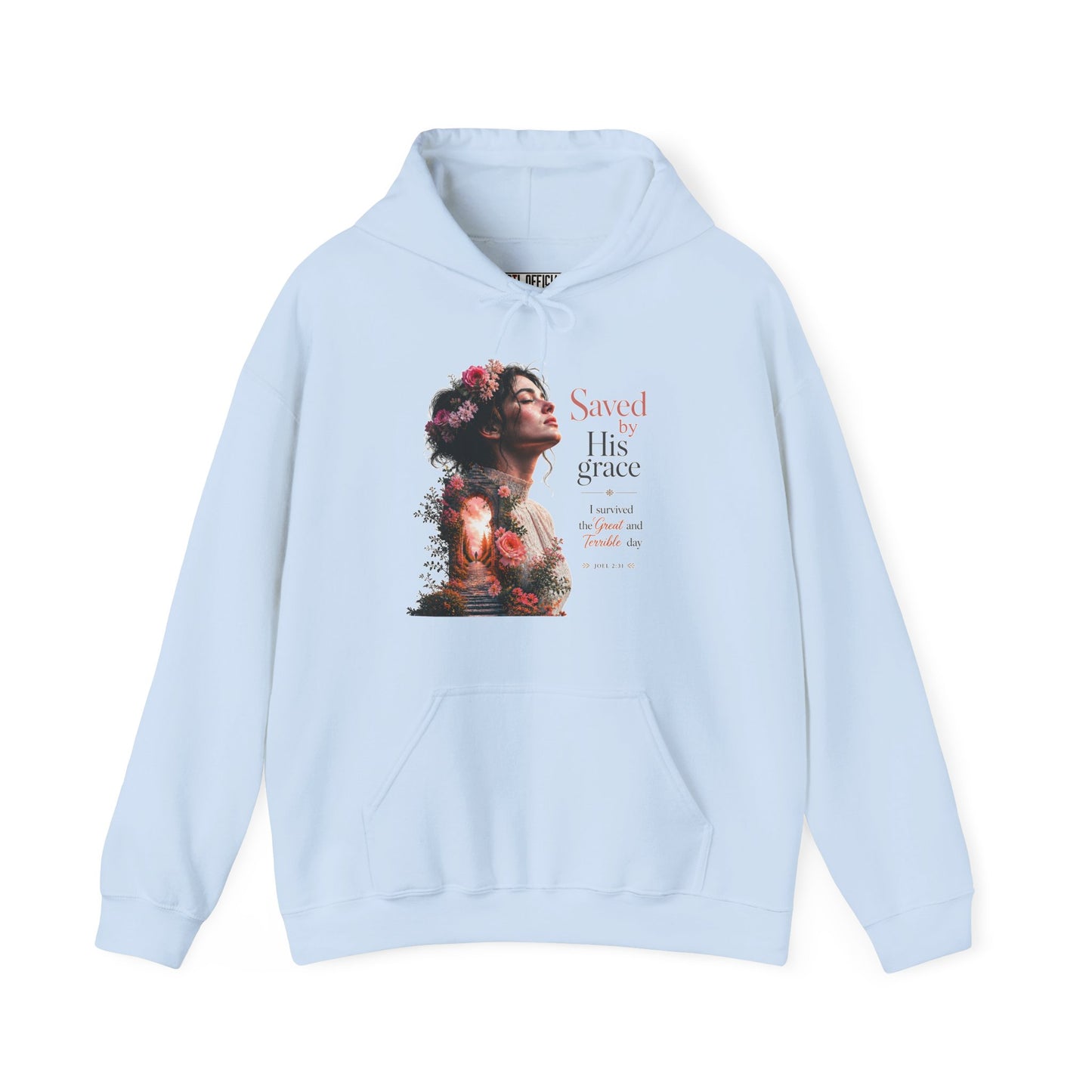 Pathway of Grace – I Survived the Great and Terrible Day (Joel 2:31) Christian Hoodie