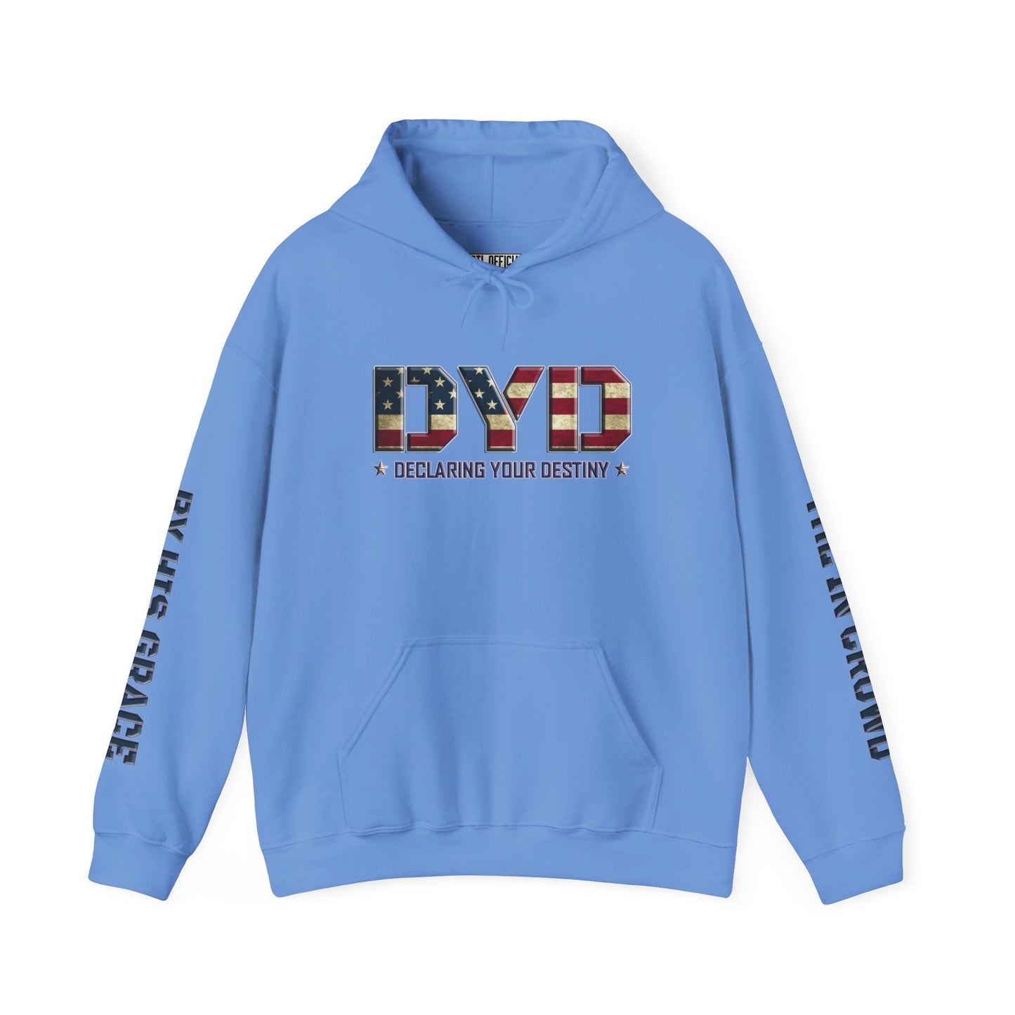 DYD USA In Crowd, By his Grace Unisex Heavy Blend™ Hooded Sweatshirt