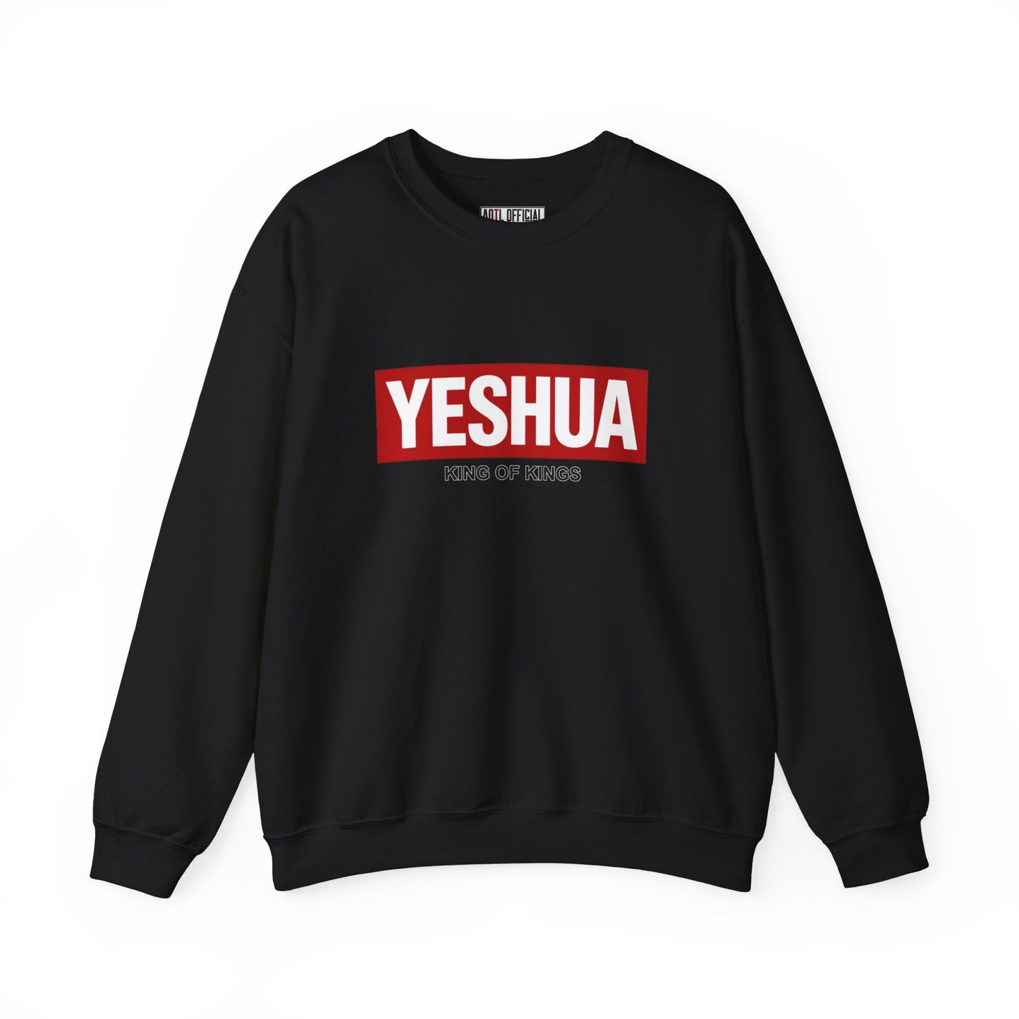 Yeshua Box Logo Classic Unisex Heavy Blend™ Crewneck Sweatshirt