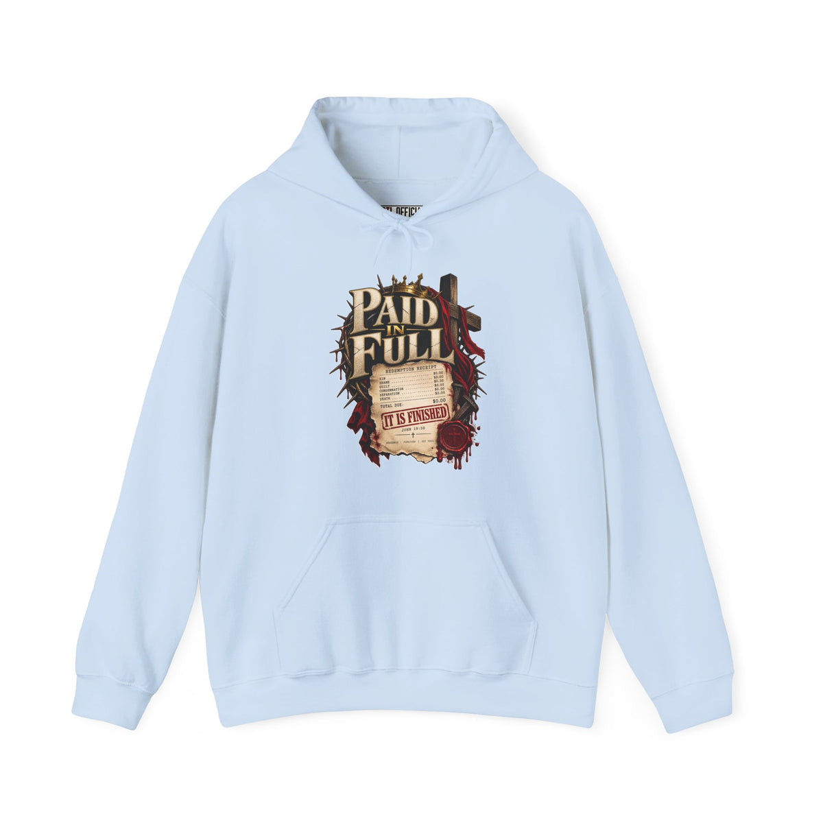 Paid in Full — John 19:30 Christian Hoodie