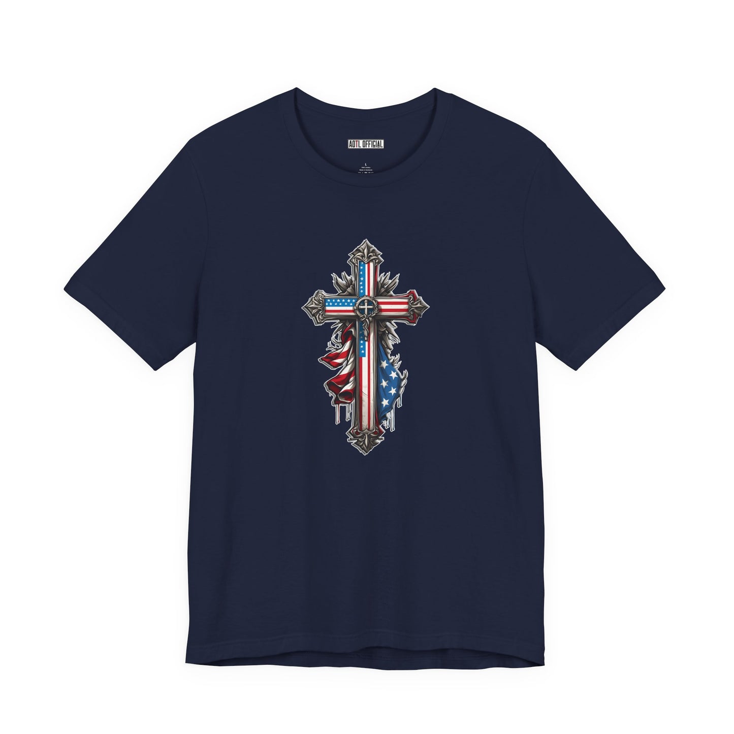 Faithful Patriotism Christian Unisex Short Sleeve Tee