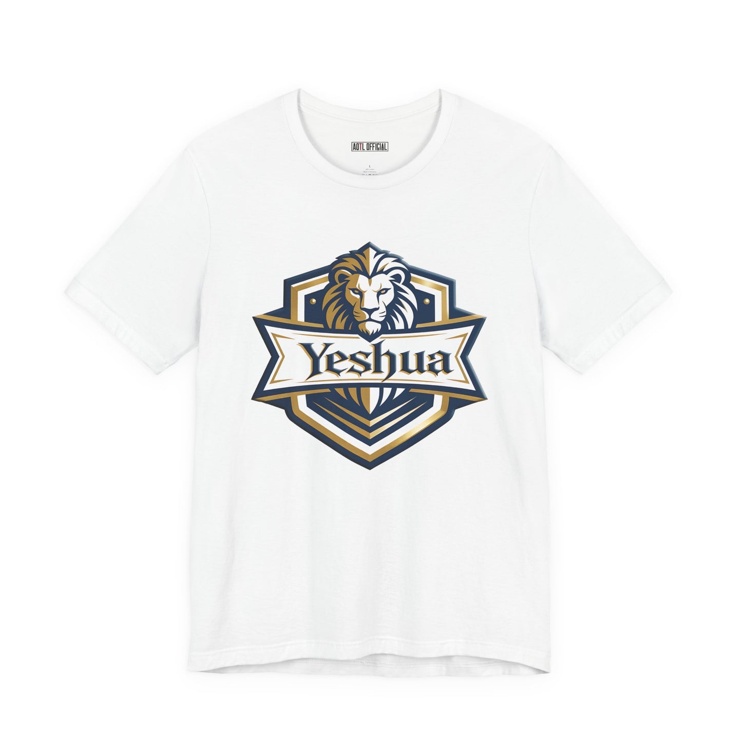 Yeshua Strength Crest  Unisex Short Sleeve Tee
