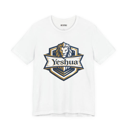 Yeshua Strength Crest  Unisex Short Sleeve Tee