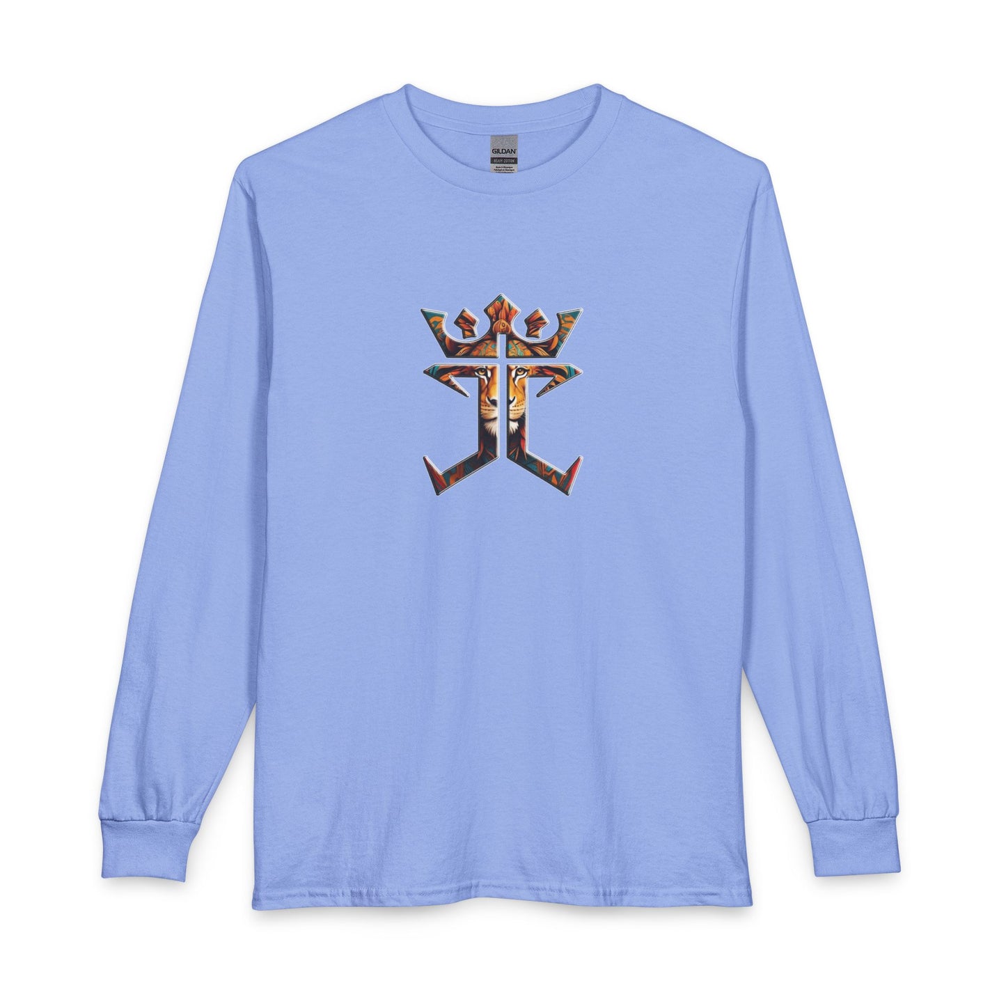 JC Lion Of Judah Logo Christian Long Sleeve Shirt
