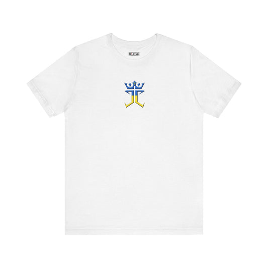 Jesus Christ Is King In Ukraine Unisex Short Sleeve Tee