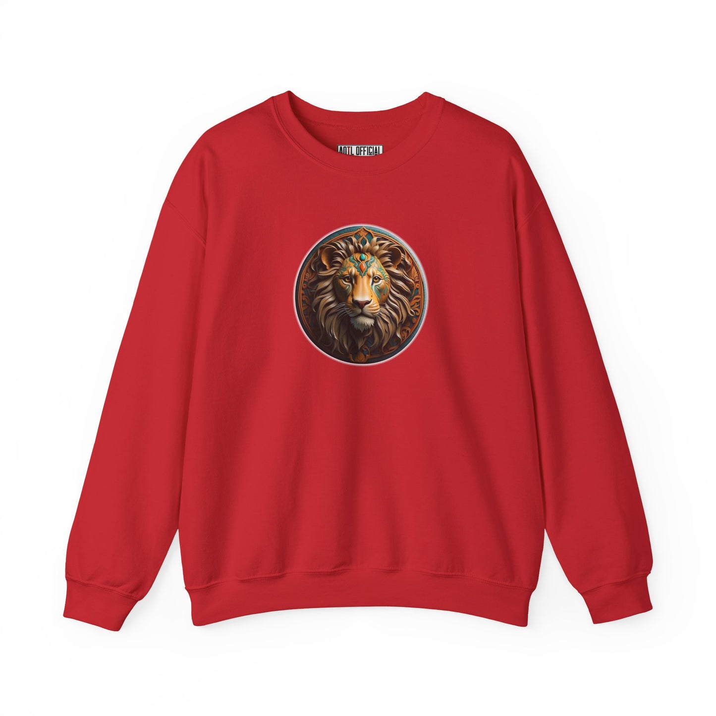 Majestic Redeemer Lion of Judah  Unisex Heavy Blend™ Crewneck Sweatshirt