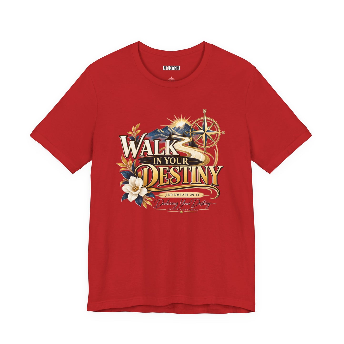 Walk in Your Destiny DYDI Christian T-shirt