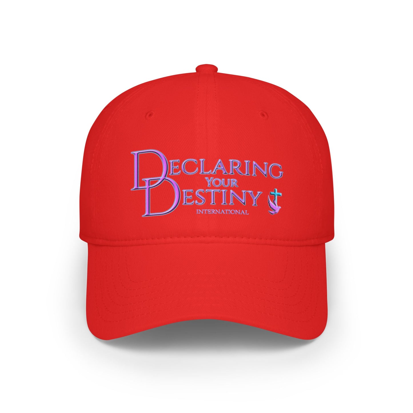 Lilac & Teal Declaring Your Destiny Baseball Cap