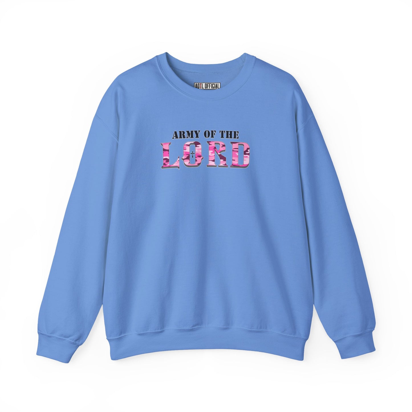 Pink Army of the Lord Unisex Heavy Blend™ Crewneck Sweatshirt