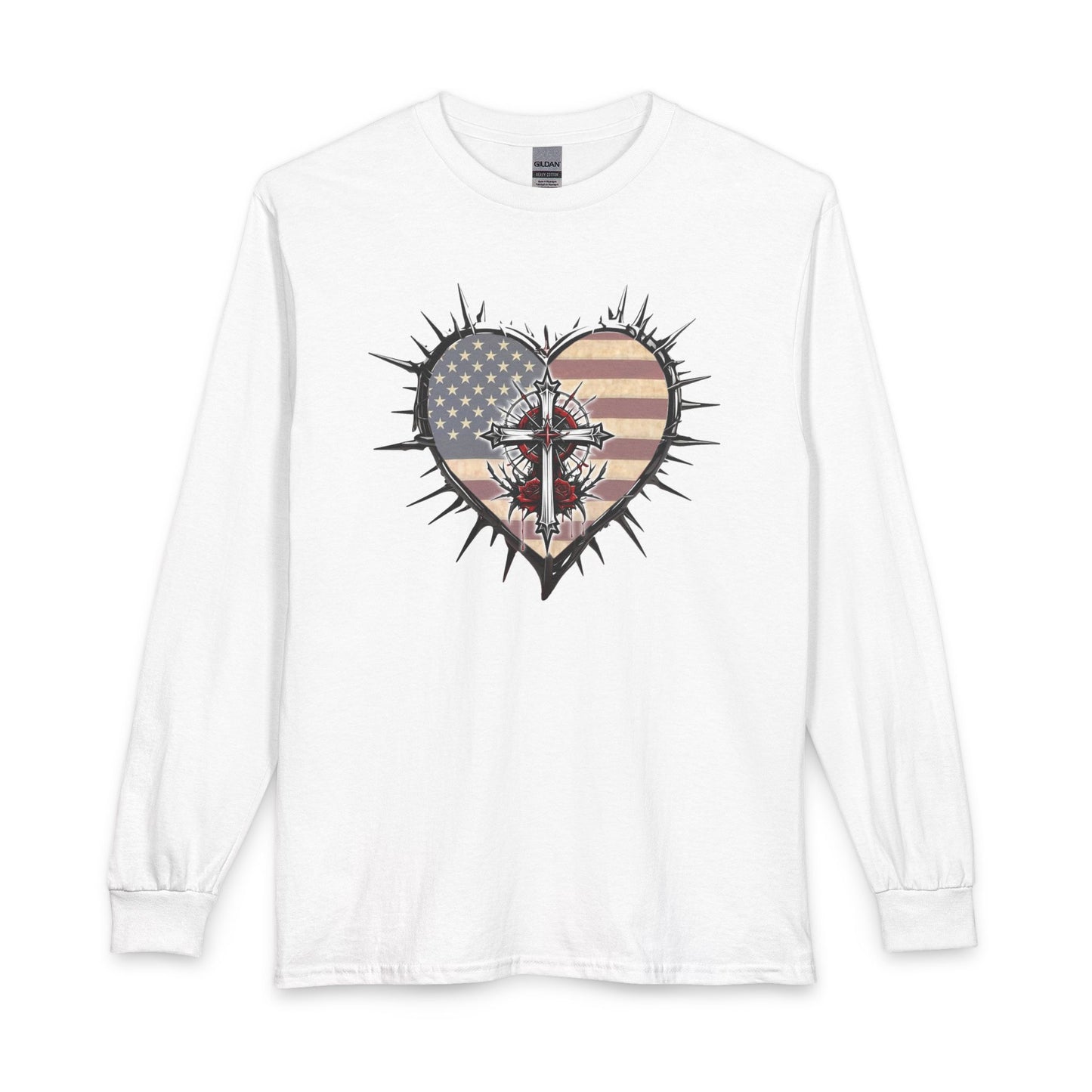Sacrificial Freedom Christian Long Sleeve Shirt