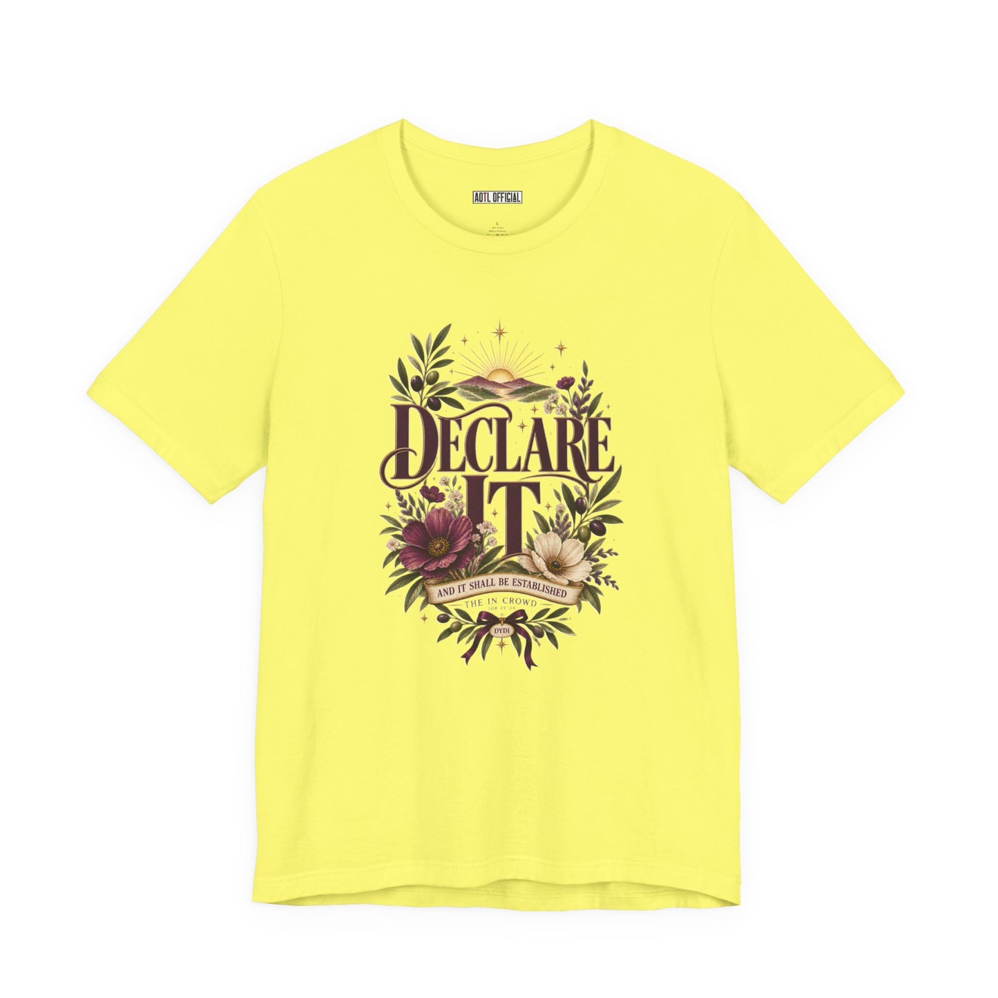 Declare It  DYDI Christian T-shirt