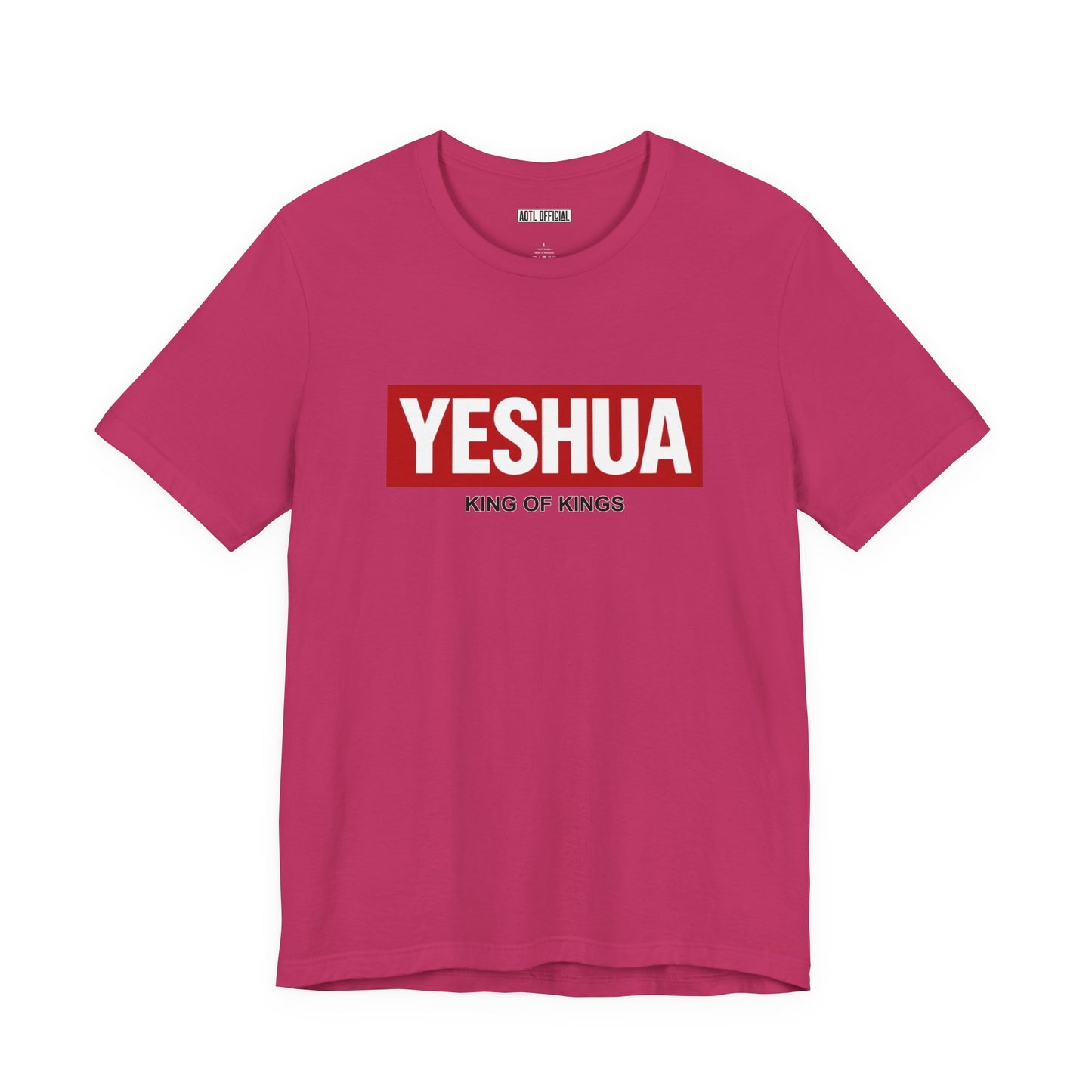 Yeshua Box Logo Classic Unisex Short Sleeve Tee