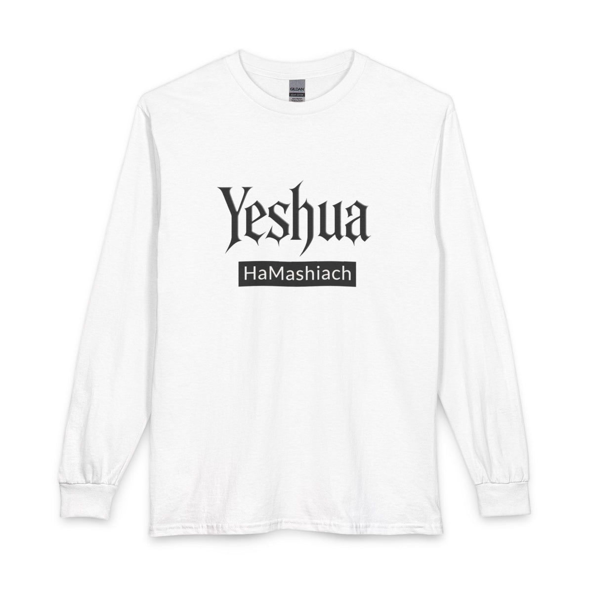 Yeshua HaMashiach Streetwear Christian Long Sleeve Shirt