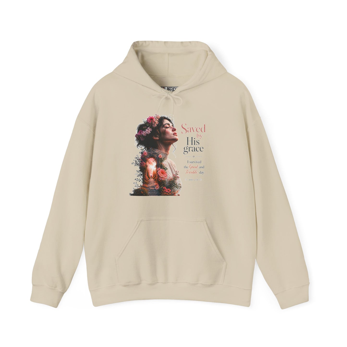 Pathway of Grace – I Survived the Great and Terrible Day (Joel 2:31) Christian Hoodie