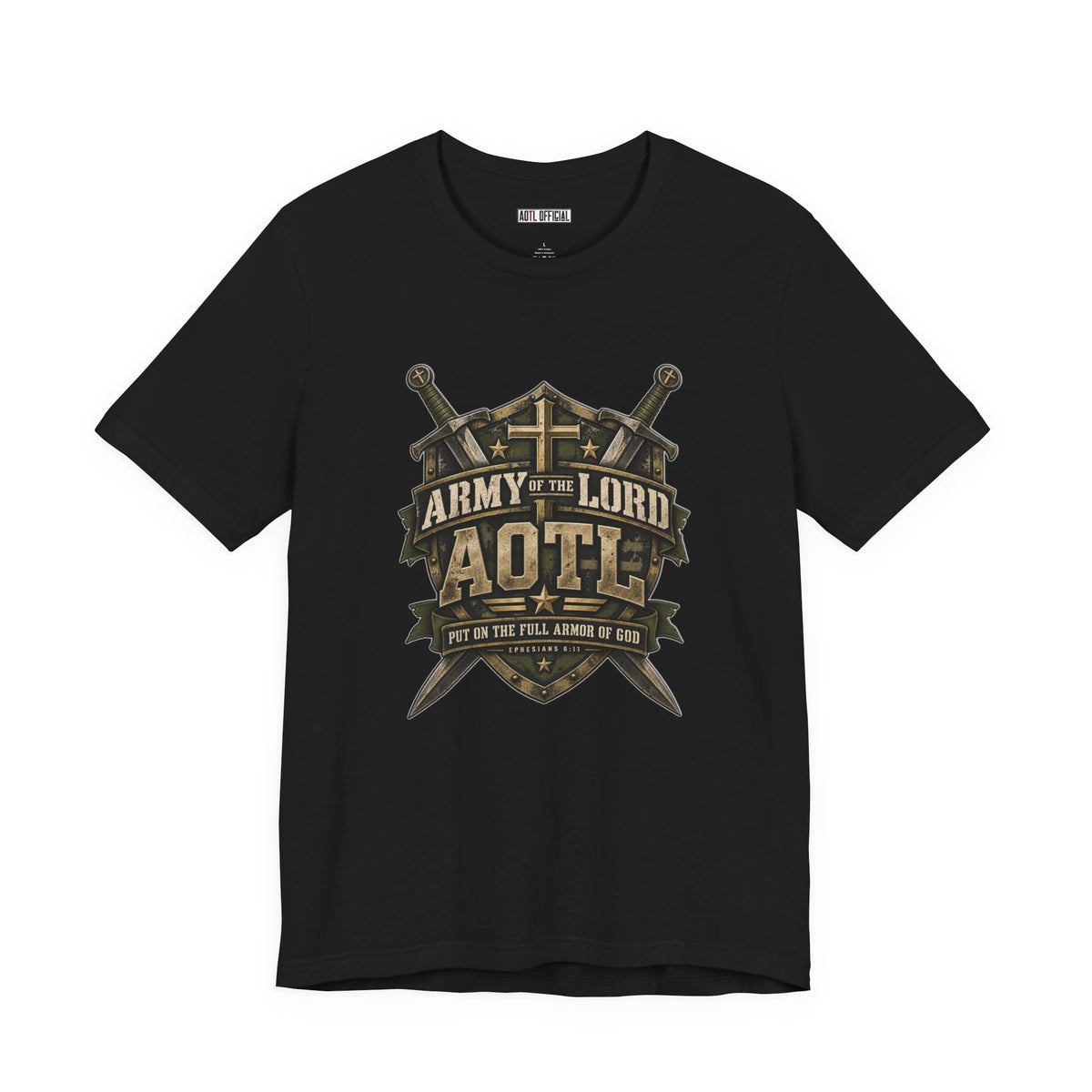 AOTL — Full Armor of God Christian T-shirt