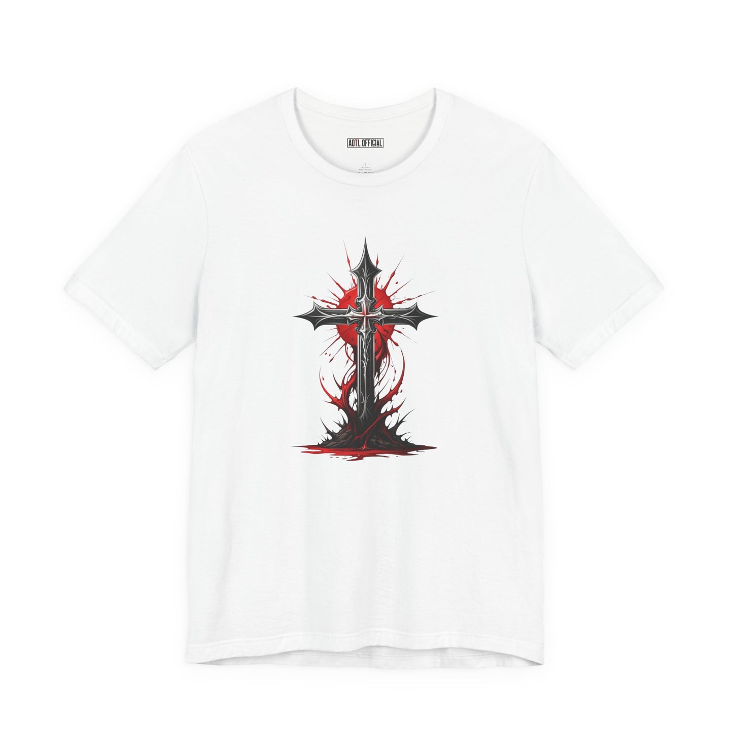 Sanguine Salvation Edgy Christian Unisex Short Sleeve Tee