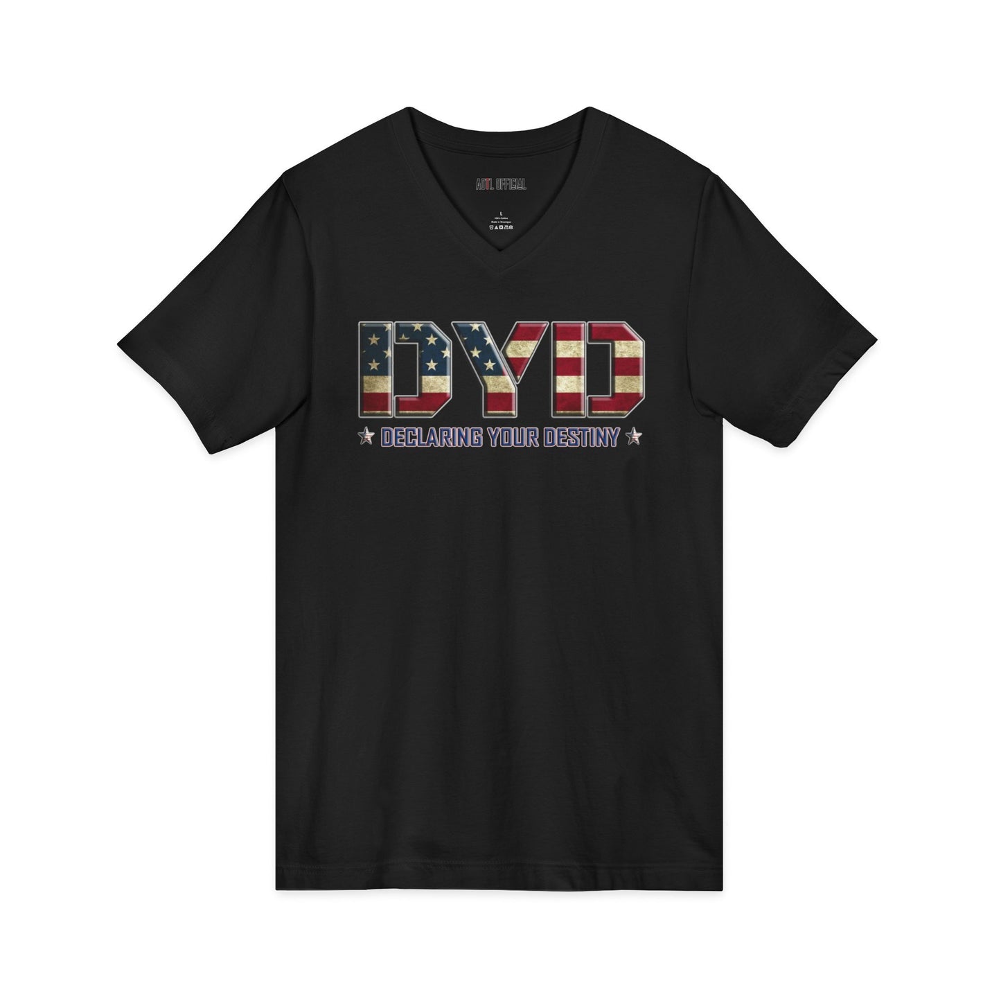 DYD USA logo V-Neck Tee