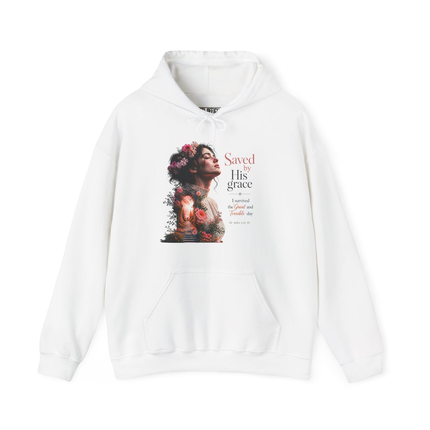 Pathway of Grace – I Survived the Great and Terrible Day (Joel 2:31) Christian Hoodie