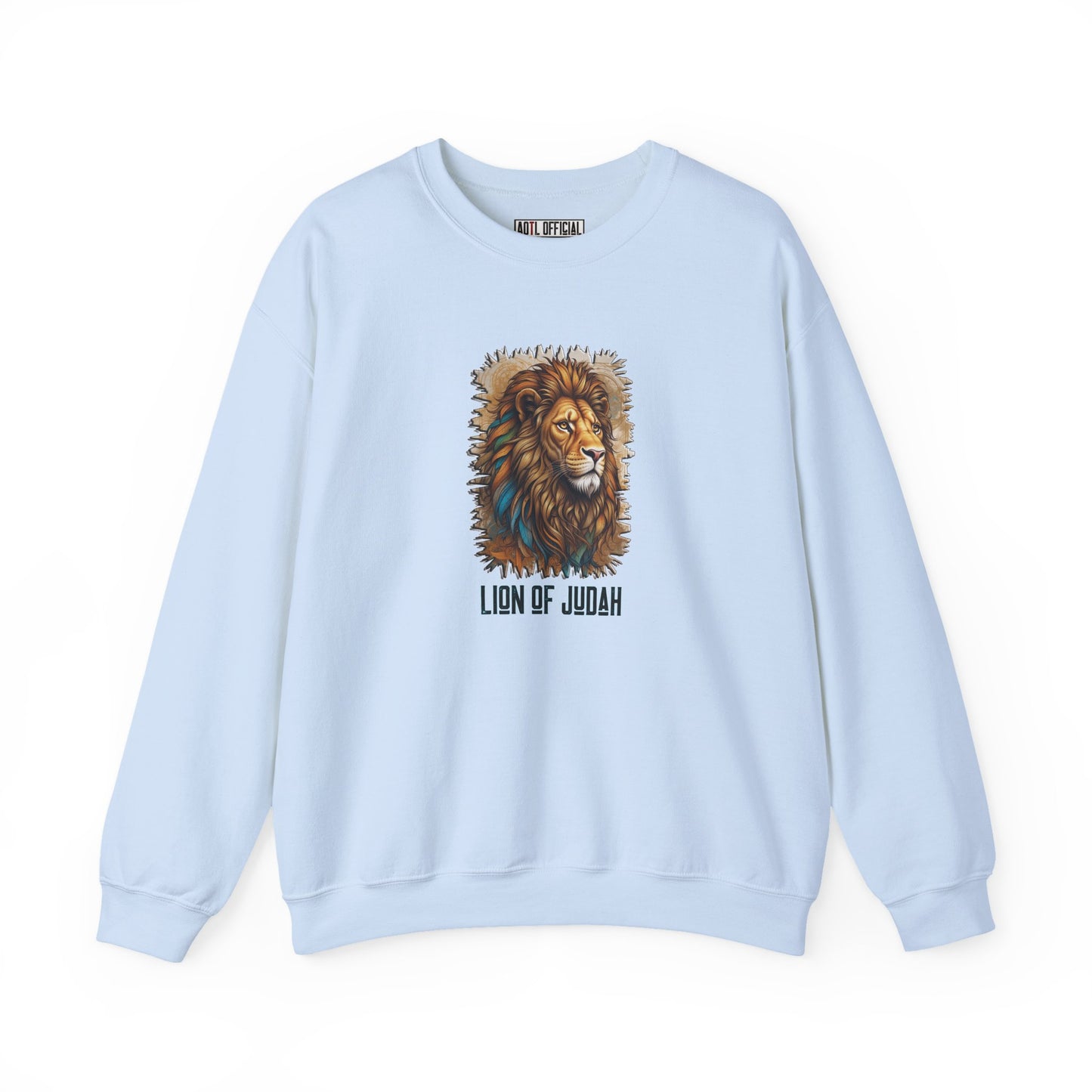 Divine King  Lion of Judah  Unisex Heavy Blend™ Crewneck Sweatshirt