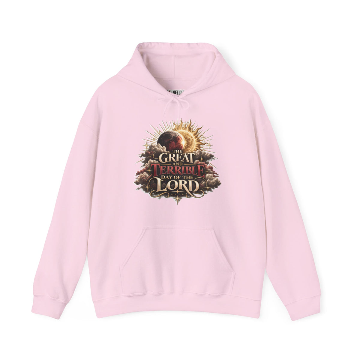 The Great and Terrible Day — Joel 2:31 Christian Hoodie