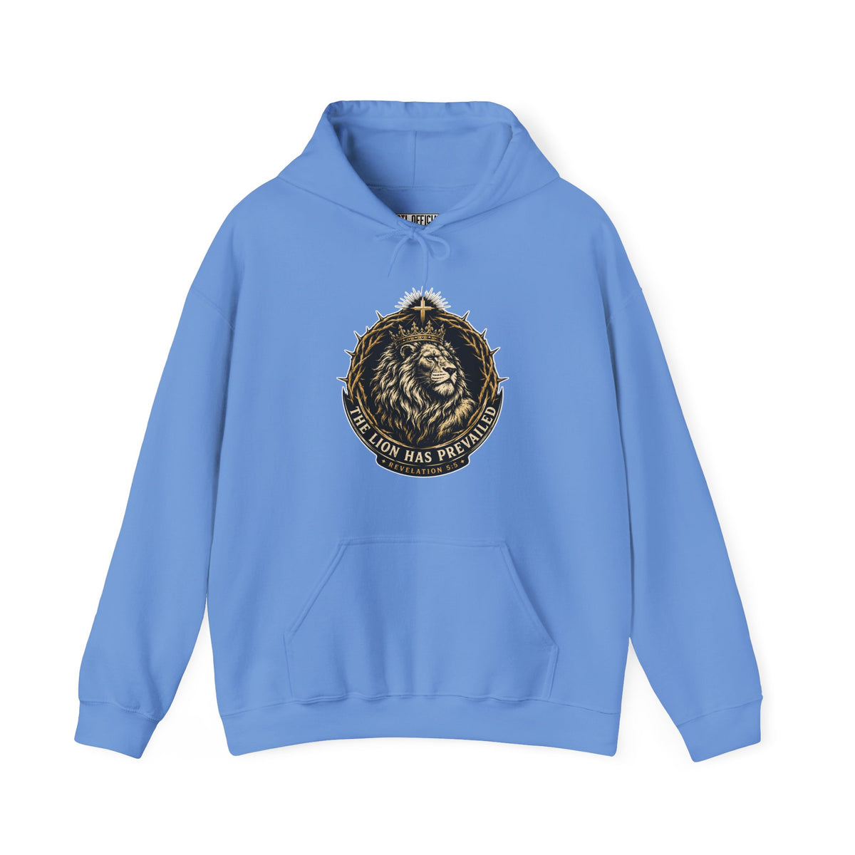 Lion of Judah — The Lion Has Prevailed Christian Hoodie