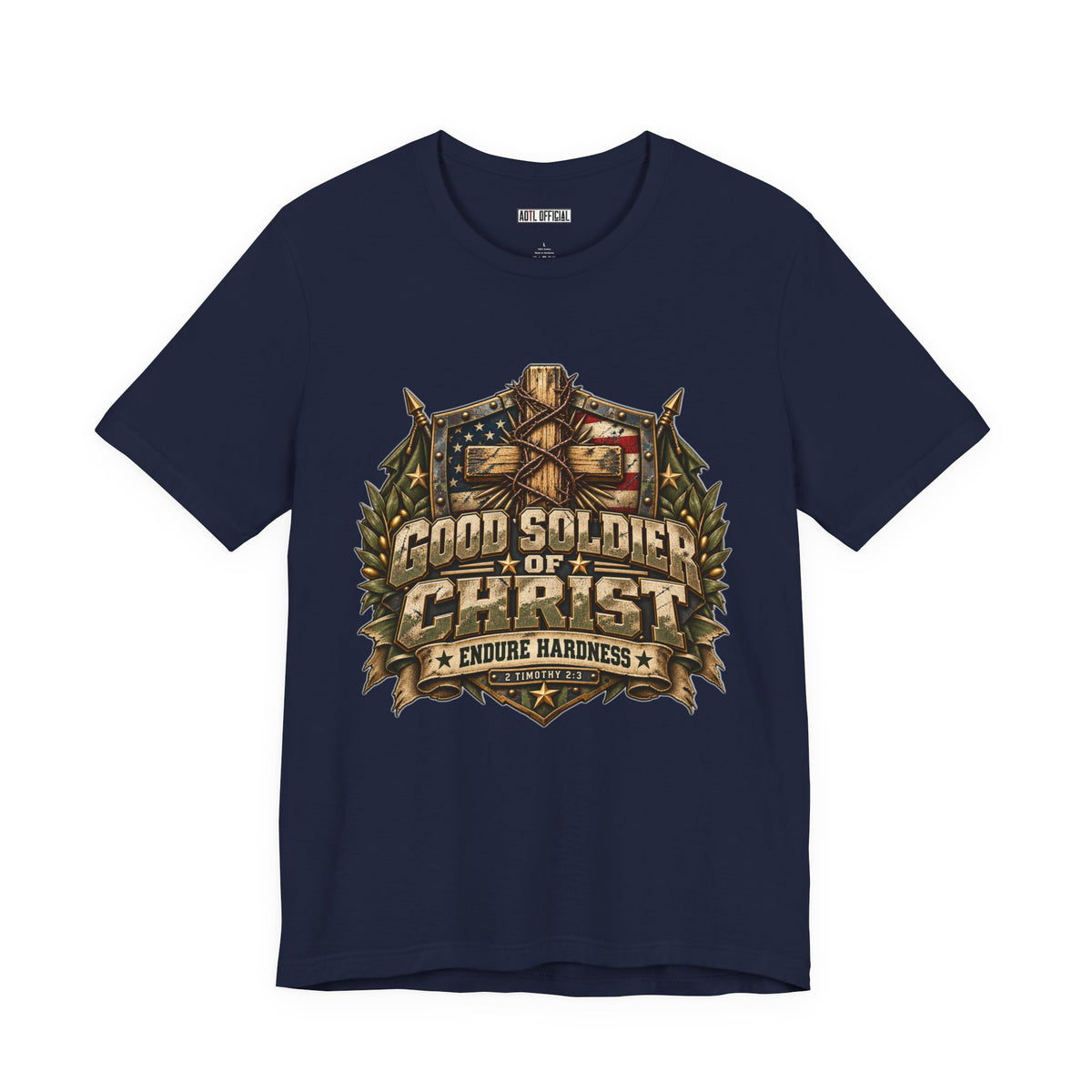Good Soldier of Christ — Endure Hardness Christian T-shirt
