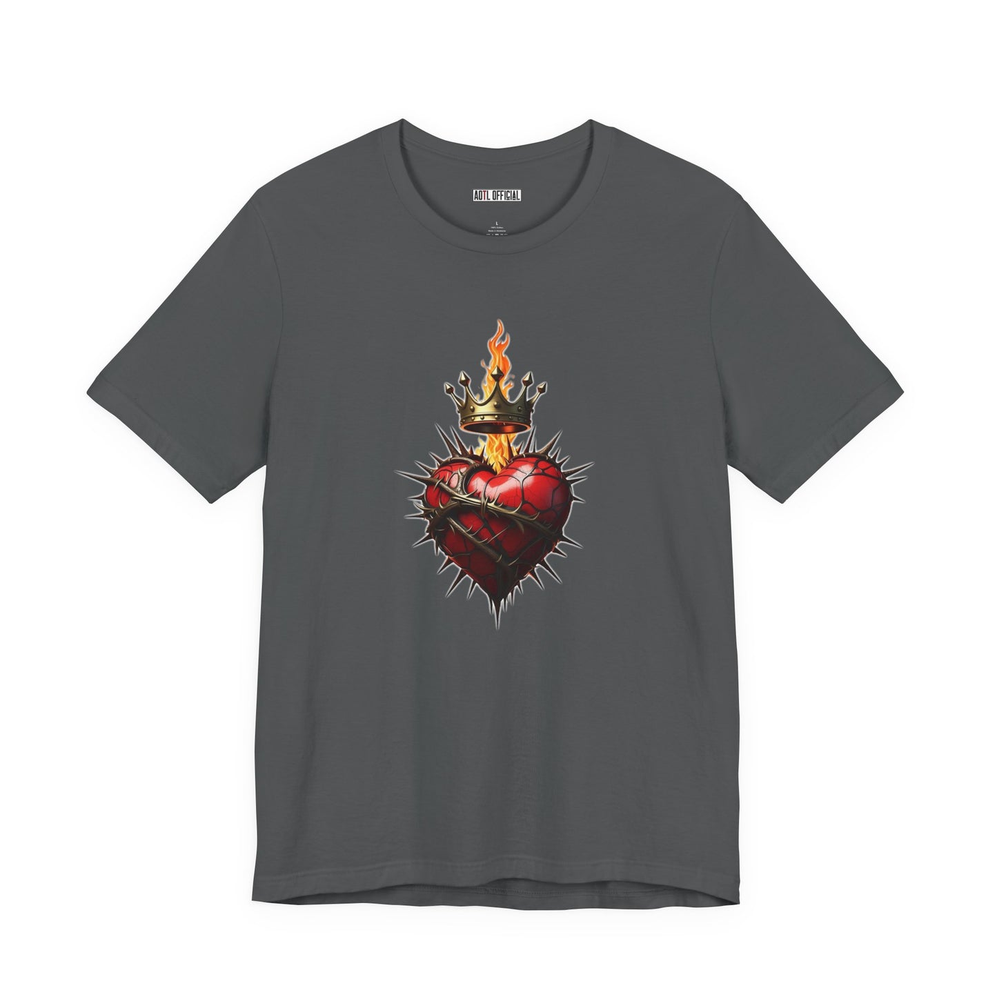 The Sacred Heart of Jesus Christian Unisex Short Sleeve Tee